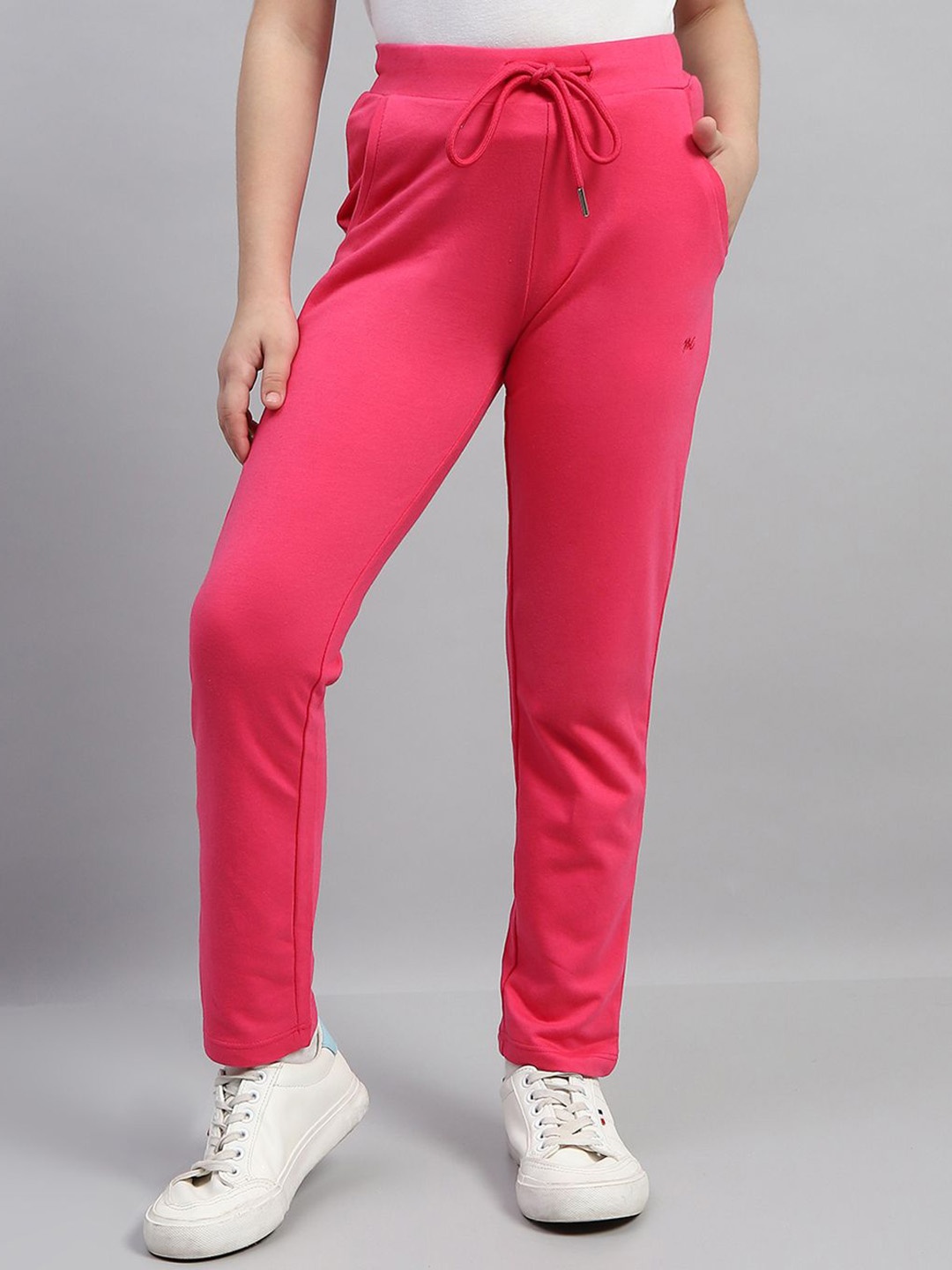 

Monte Carlo Girls Mid-Rise Track Pants, Magenta