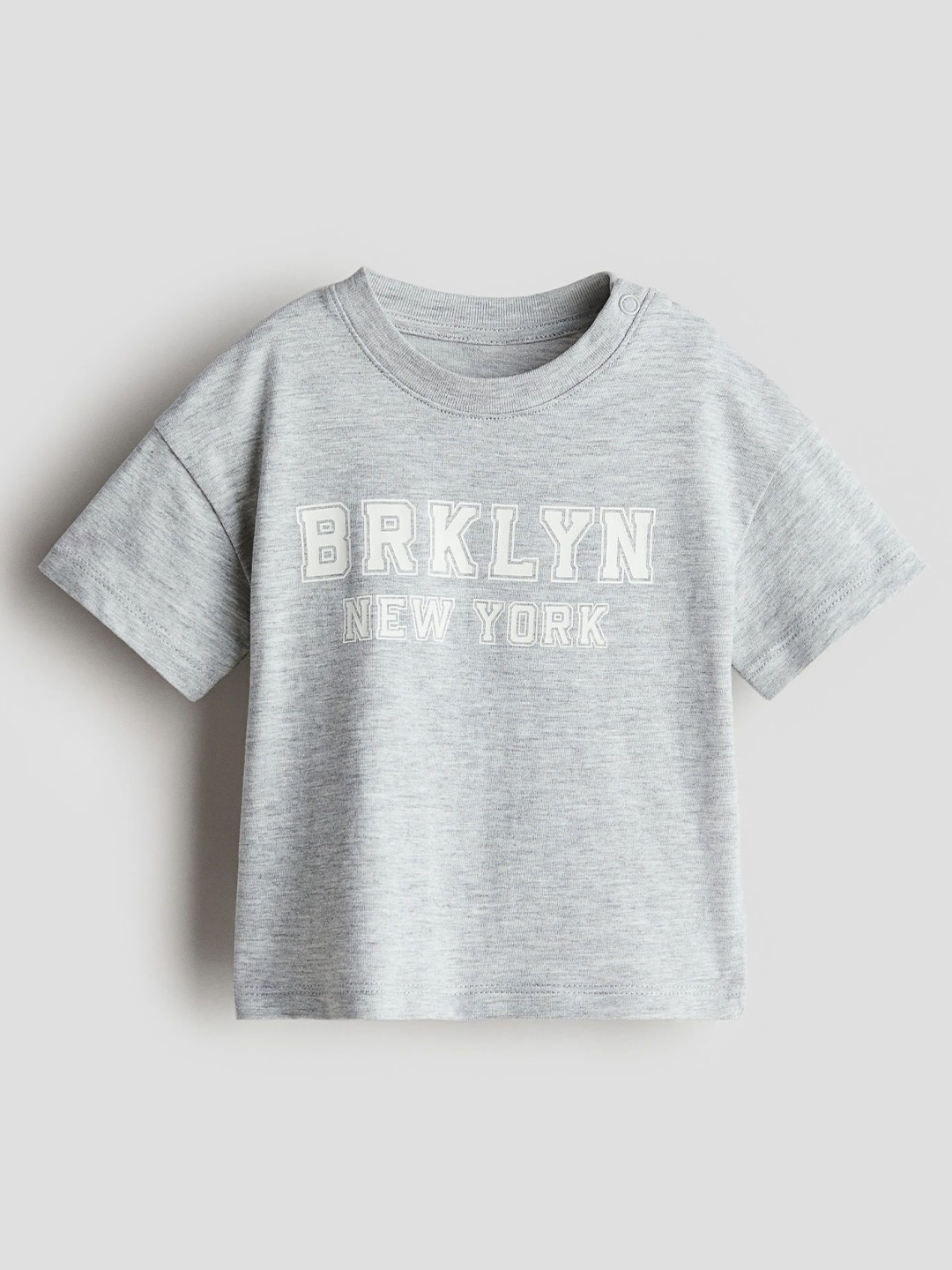 

H&M Infants Boys Printed Tshirts, Grey
