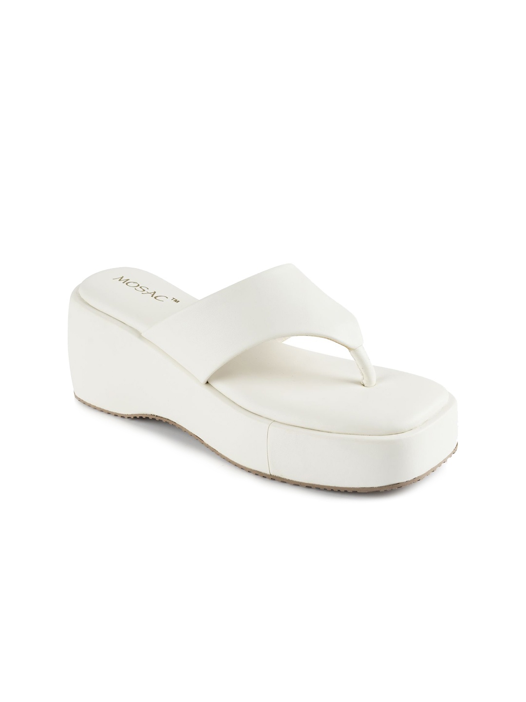 

MOSAC Women Wedge Heels Sandals, White