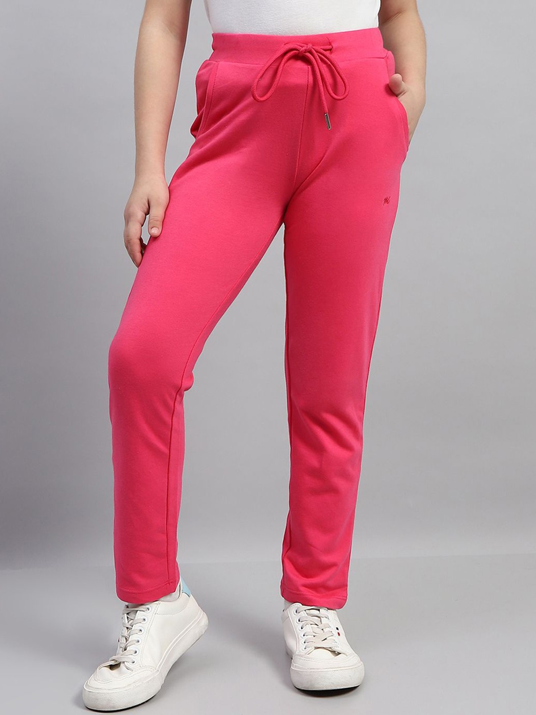 

Monte Carlo Girls Side Pockets Track Pants, Magenta