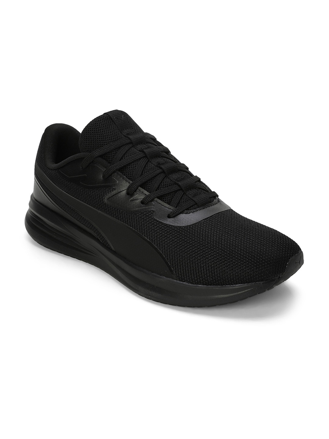 

Puma Unisex Night Runner V3 Running Shoes, Black