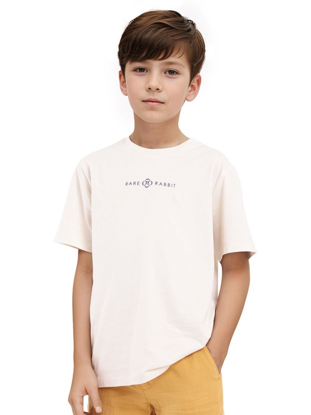 

Rare Ones Boys Graphic Print T-Shirt, Off white