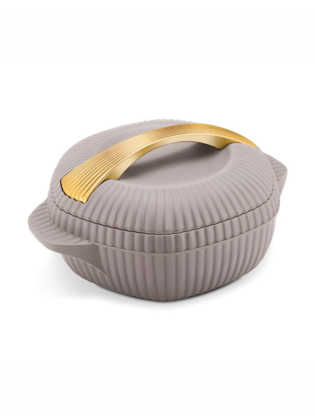 

Oyster 2500 Taupe PU Insulated Inner Stainless Steel Casserole-2.19L