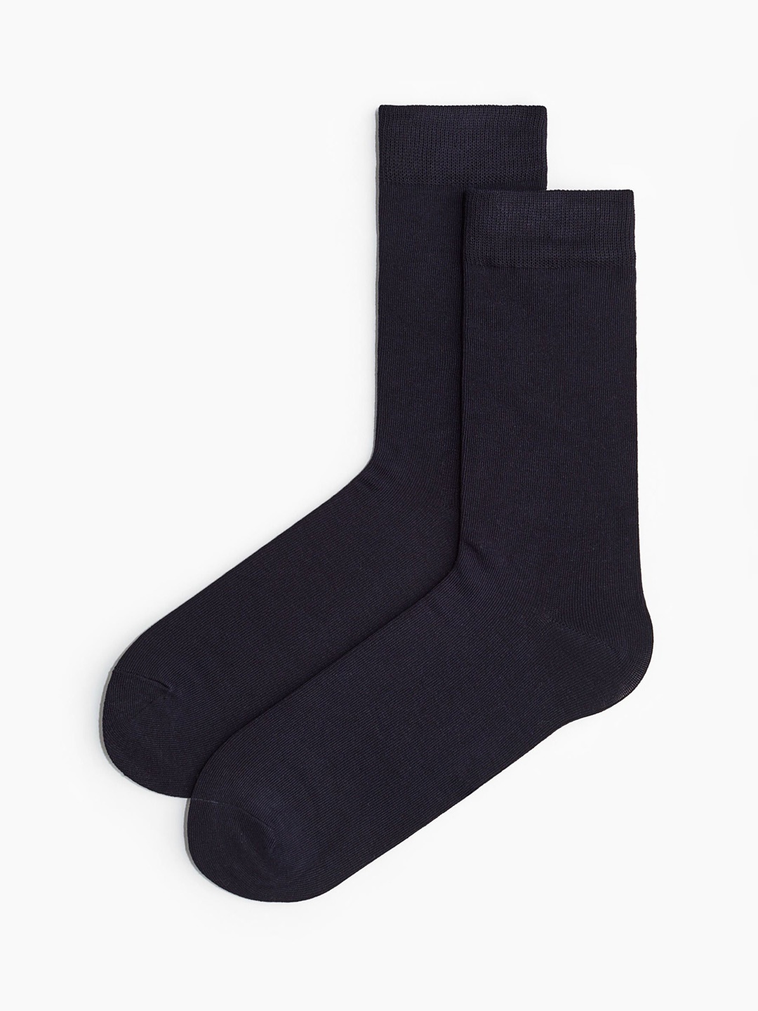 

H&M Men Bamboo-Blend Socks, Blue