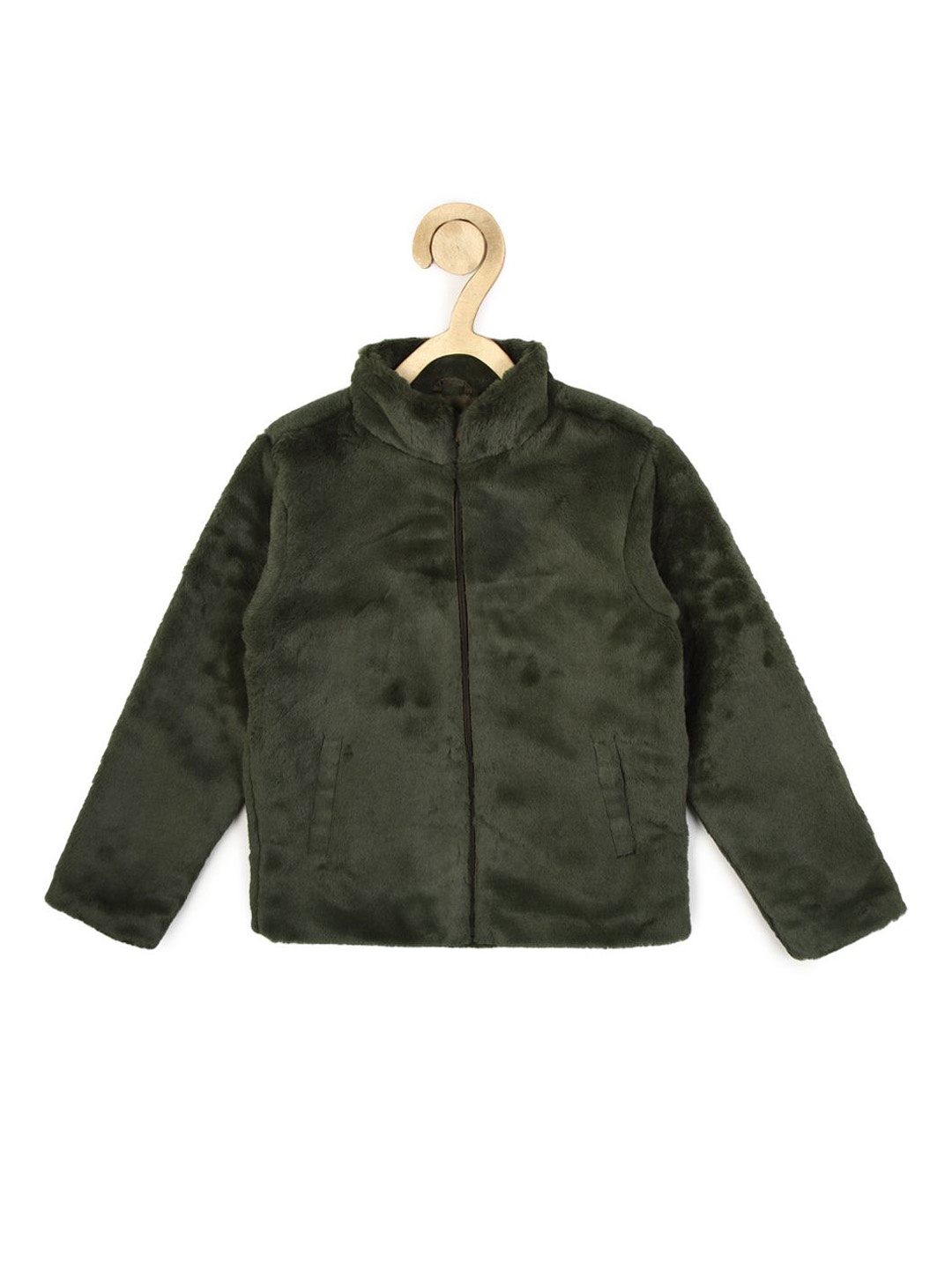 

Allen Solly Junior Boys Open Front Jacket, Green