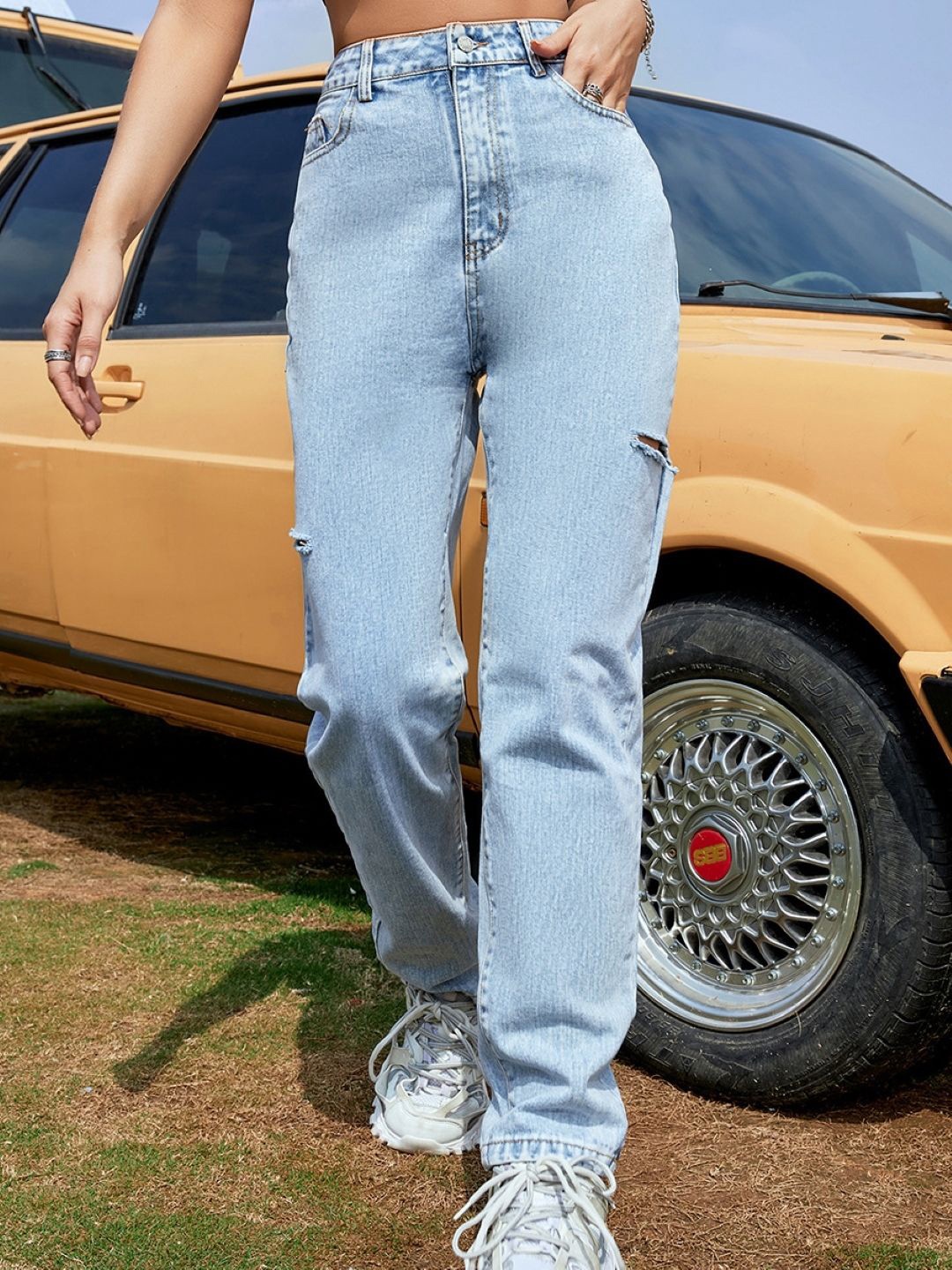 

KPOP Women Original Trousers, Blue
