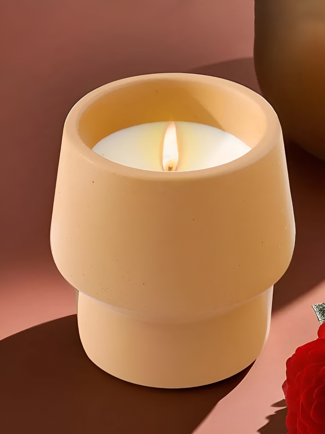 

Ekhasa White Soy Wax Patchouli Scented Jar Candle