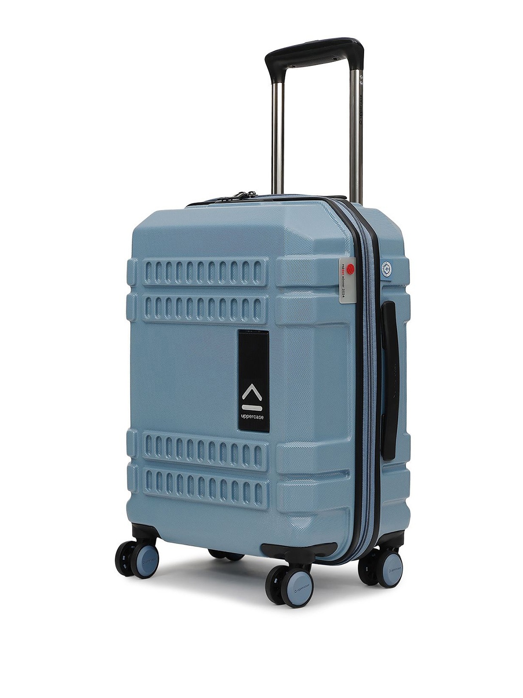 

uppercase Hard Sided Cabin Trolley Suitcase, Blue