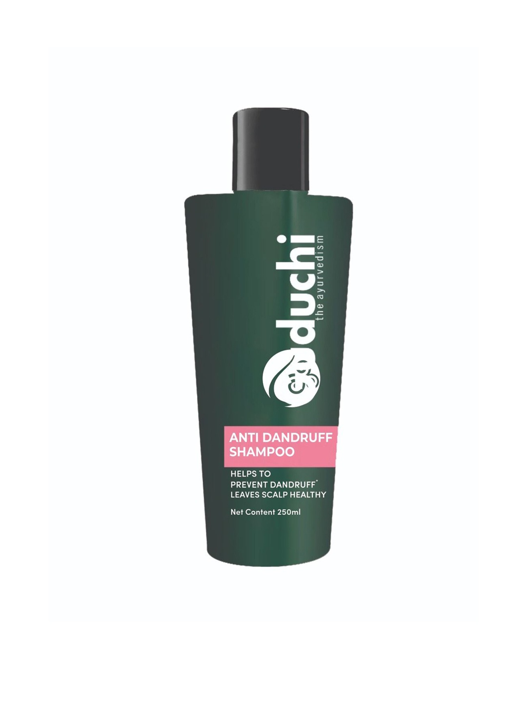 

Guduchi Ayurveda Anti Dandruff Shampoo With Hibiscus 250 ml, Green