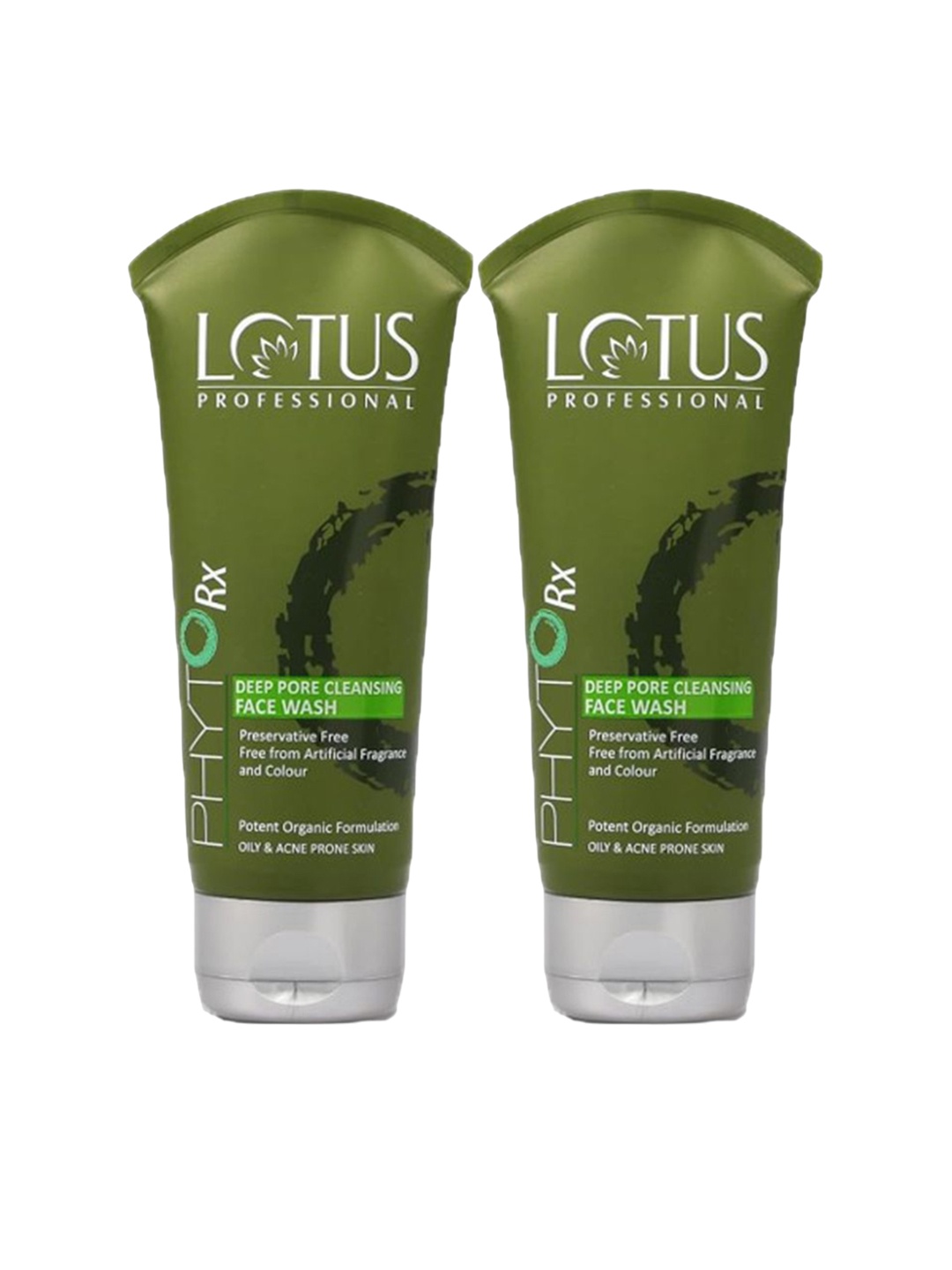 

Lotus Professional Set Of 2 Phytorx Deep Pore Cleansing Face Wash - 80 gm, Green