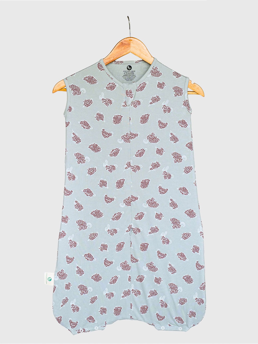 

cocoon care Infants Printed Sleeping Bag With Foot Opening, Purple