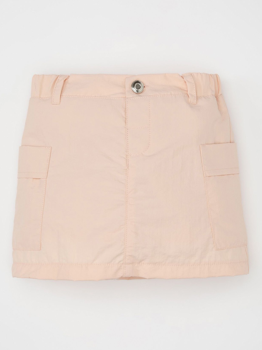 

DeFacto Girls A-Line Mini Skirts, Peach