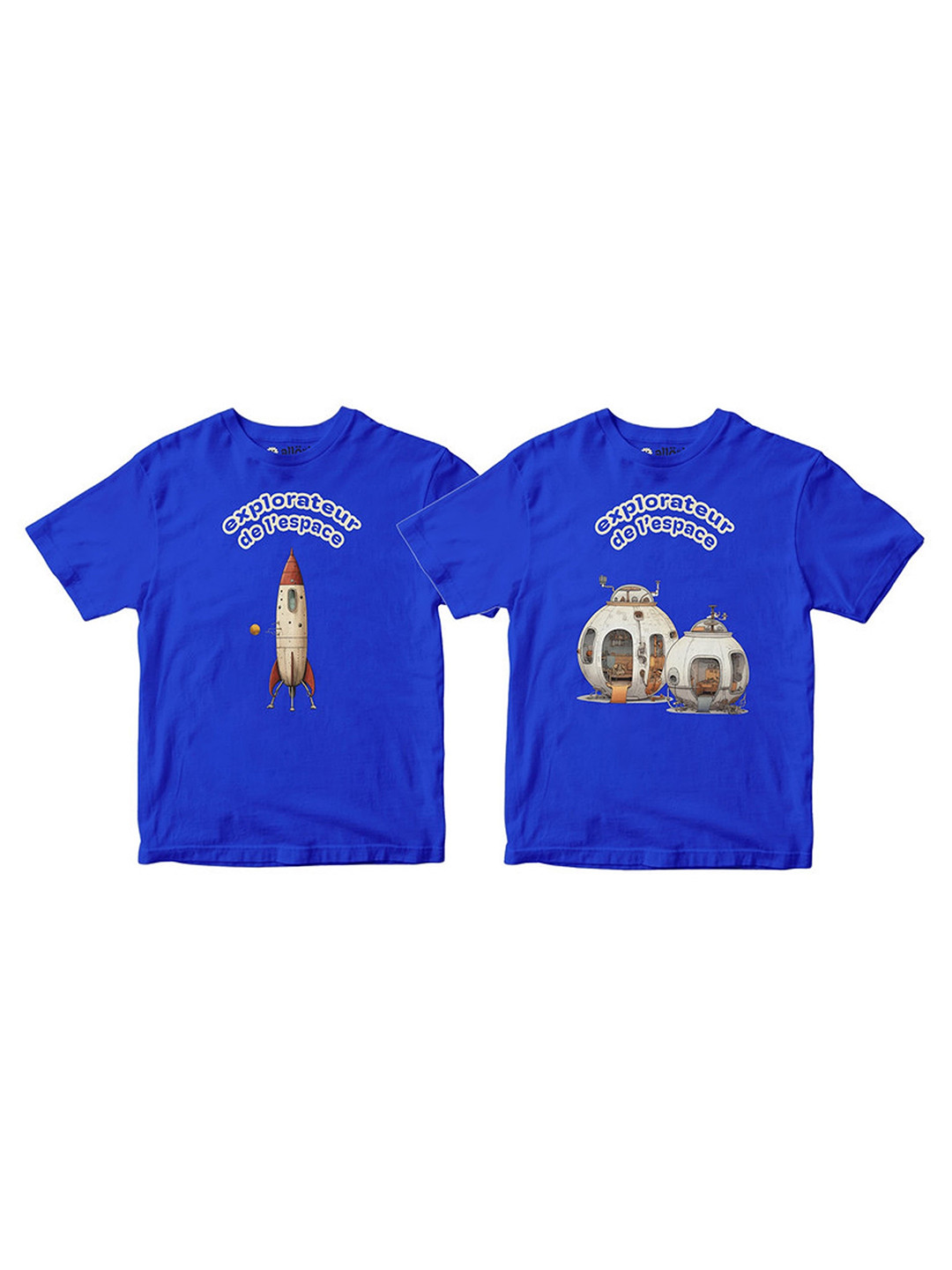 

allorio kids Boys 2 Printed Applique Slim Fit T-shirt, Multi