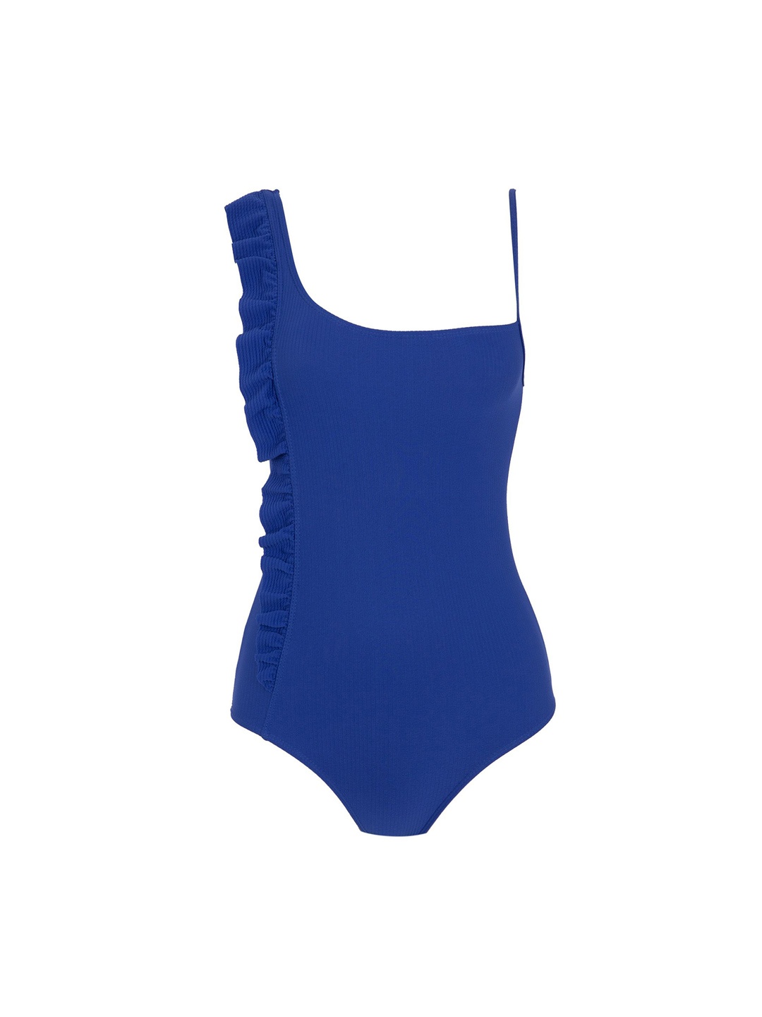 

DeFacto Girls One shoulder Neck Swim Set, Blue