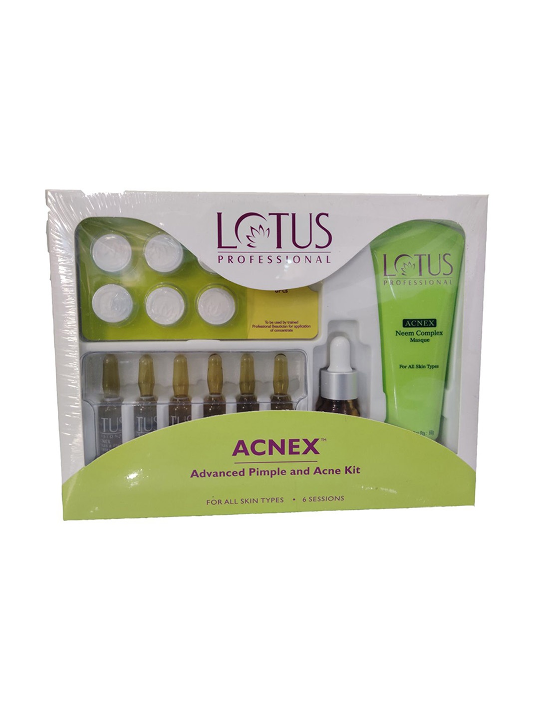 

Lotus Professional Acnex Facial Treatment Kit-100g, Green