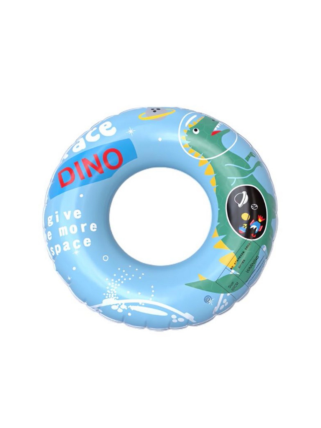 

lil PLANET Dino Printed Swimming Tube, Blue