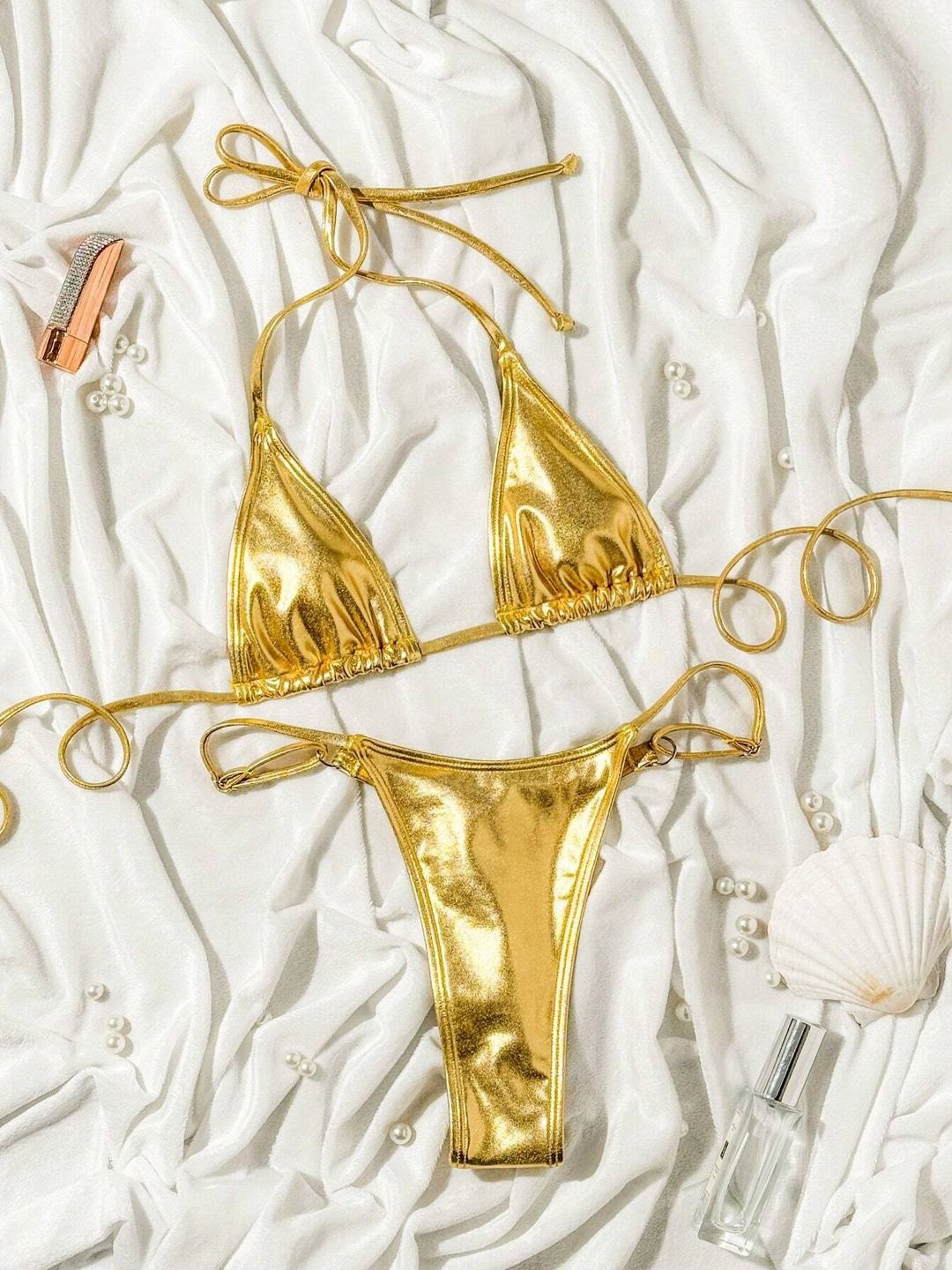 

Krelin Swimwear Bikini Set, Gold