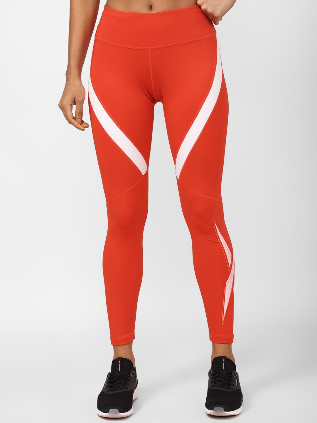

Reebok Women Training WOR Logo Tights, Orange