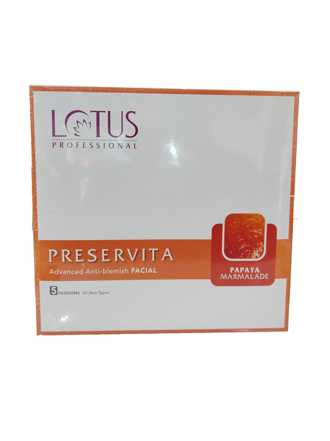 

Lotus Professional Preservita Anti Blemish Facial Kit 500 g, Orange