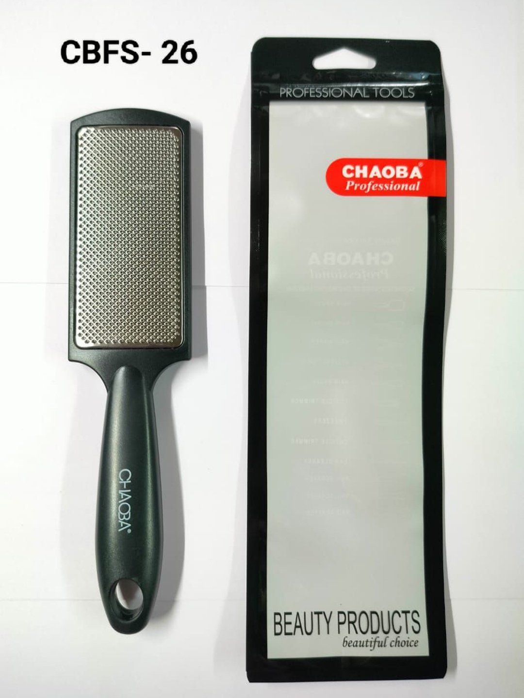 

CHAOBA Set Of 2 Dual Sided Foot FilerCBFS-26, White
