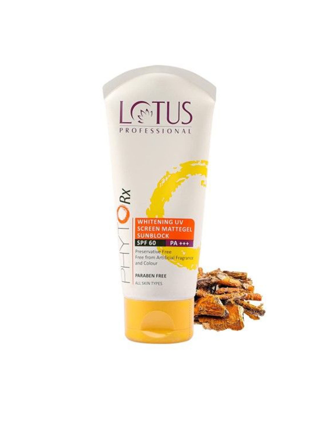 

Lotus Professional PHYTORx Whitening UV Sunscreen Mattegel - 75g, White