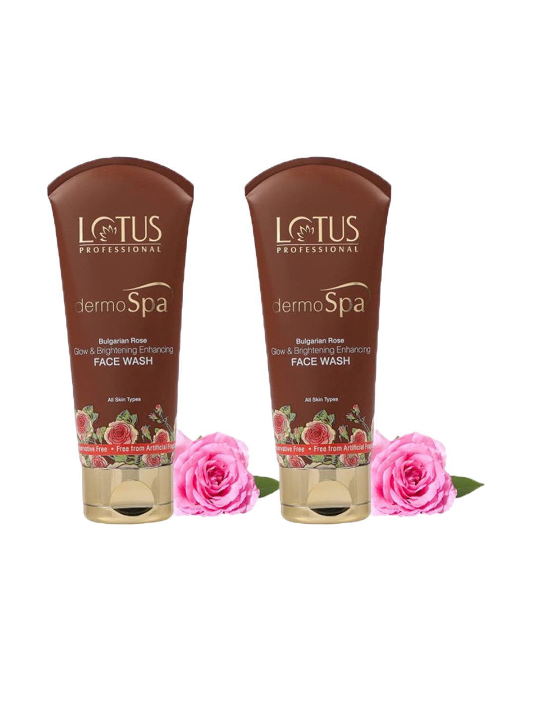 

Lotus Professional Dermospa Bulgarian Rose Glow & Brightening Enhancing Face Wash - 80 gm, Coffee brown