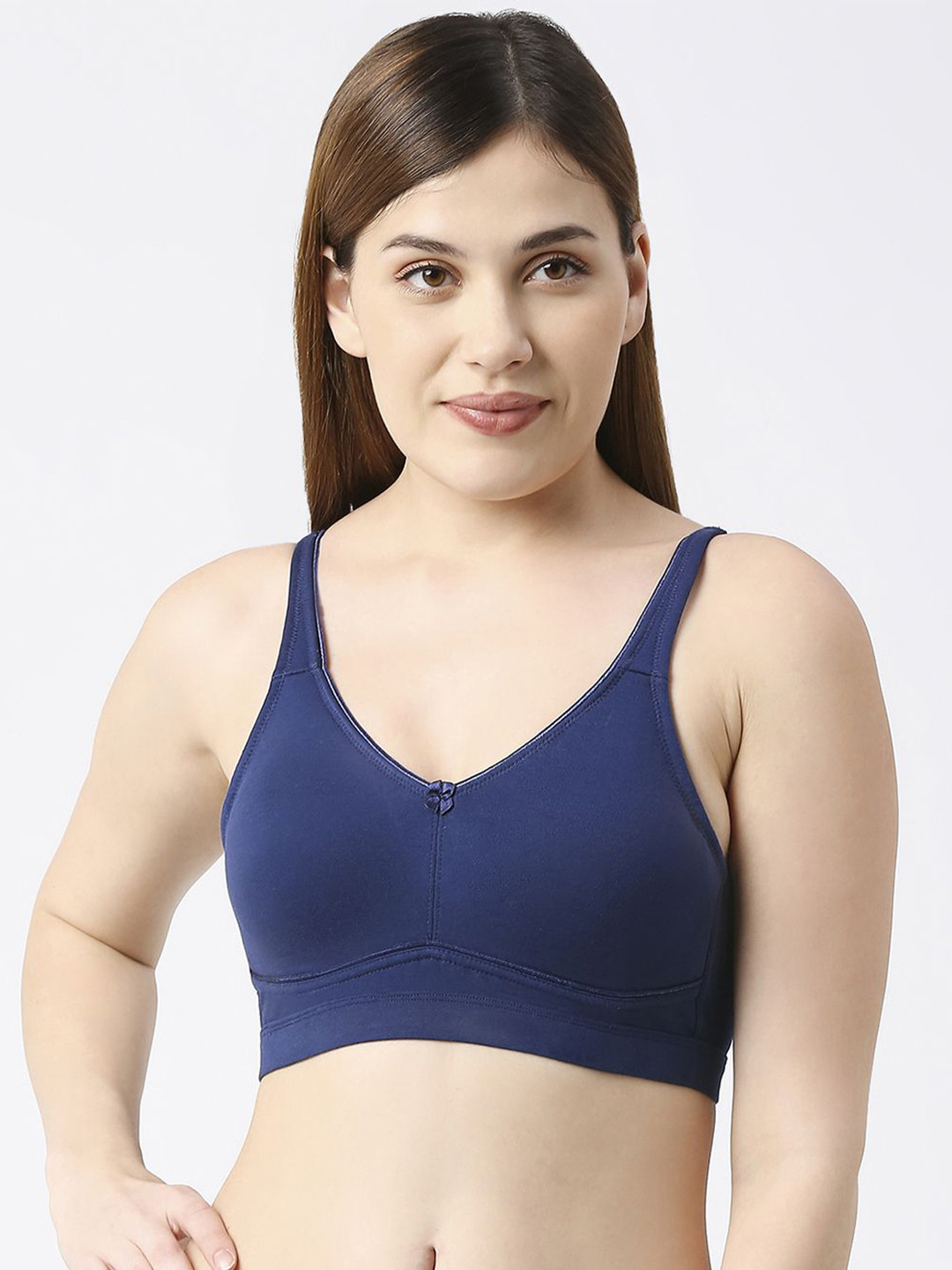 

Juliet Full Coverage T-shirt Bra, Navy blue
