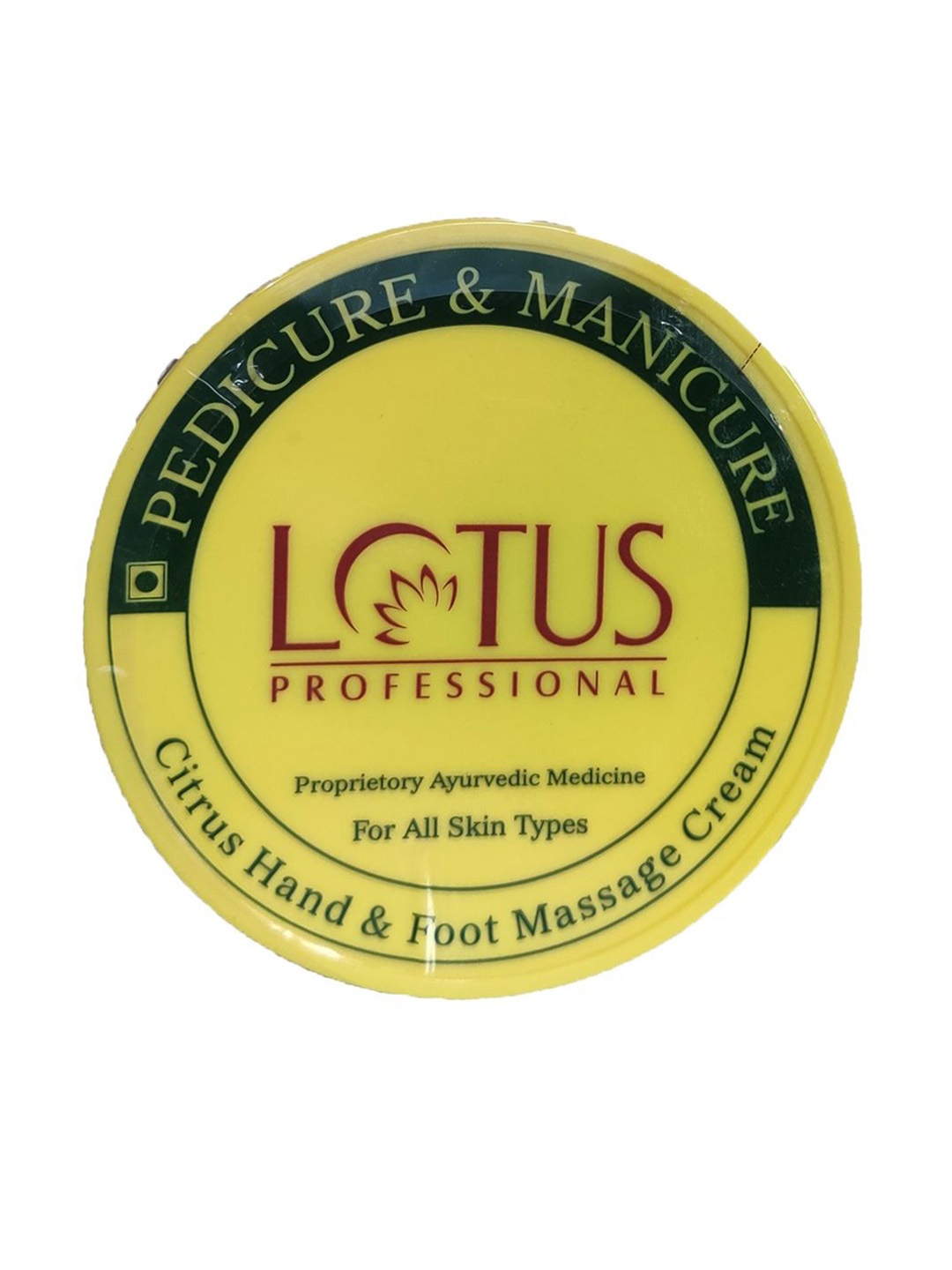 

Lotus Professional Citrus Hand and Foot Massage Cream-250g, Yellow