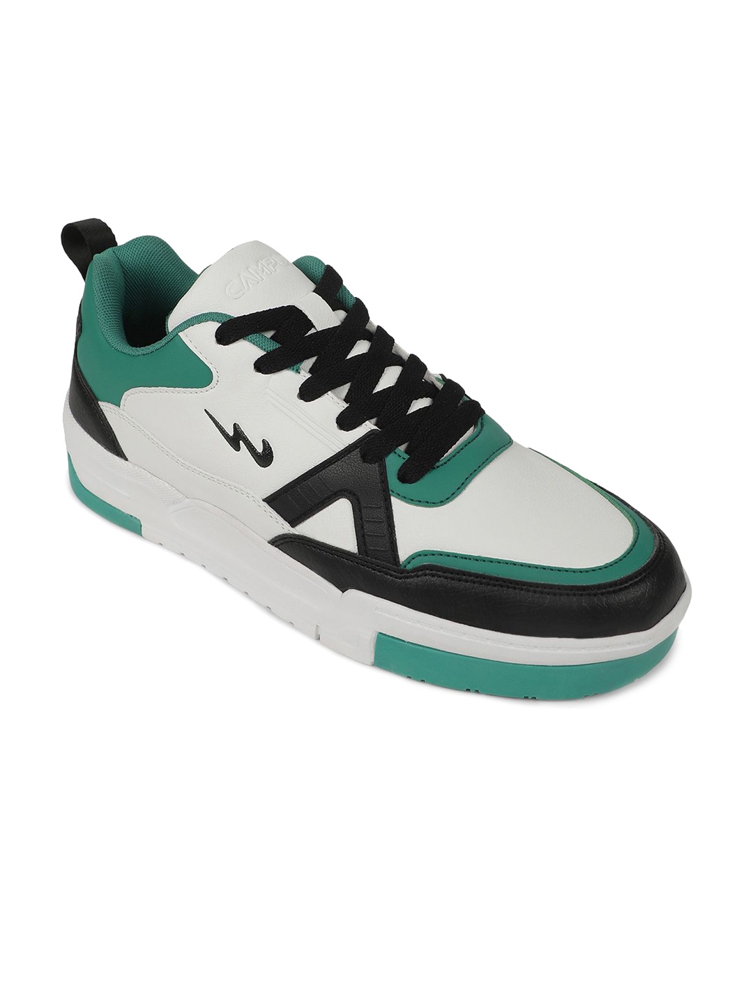 

Campus Men Colourblocked Lace-Up Sneakers, White