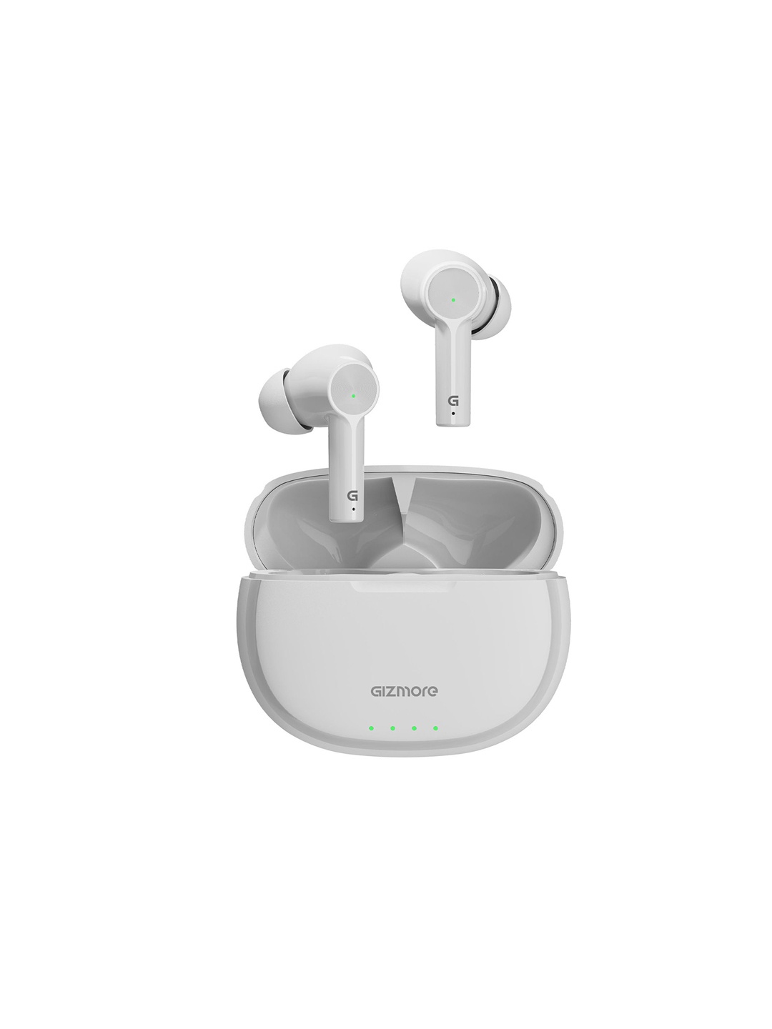 

GIZMORE Curvepod 855 In-Ear TWS with Up to 50Hrs Playtime & Type-C Fast Charging Earbuds, White