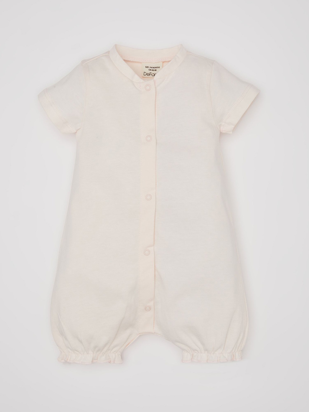 

DeFacto Girls Pure Cotton Romper, Cream