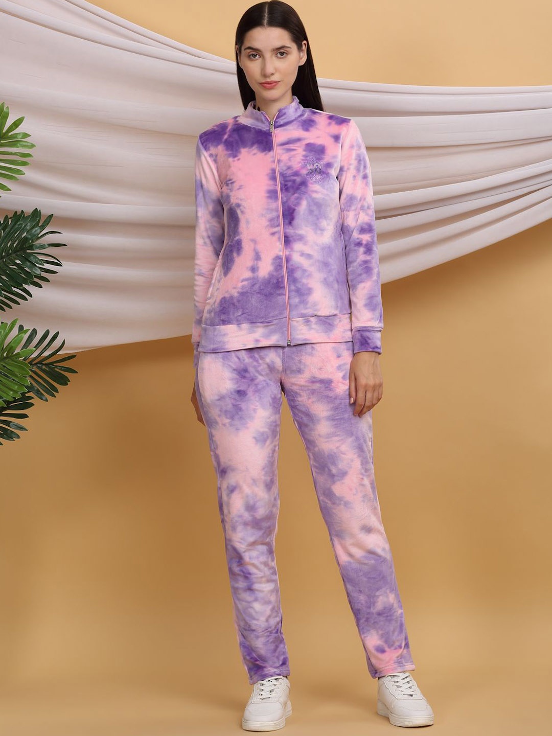 

Sweet Dreams Tie & Dye Printed Tracksuits, Blue