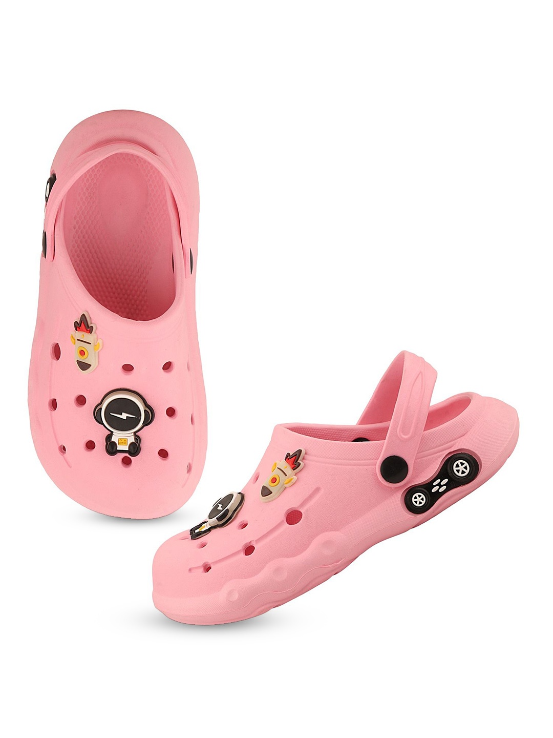 

YK Boys Rubber Clogs Flip Flops, Pink