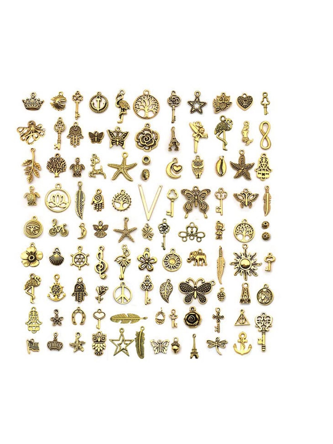 

SYGA Set Of 100 Gold-Plated Contemporary Pendants