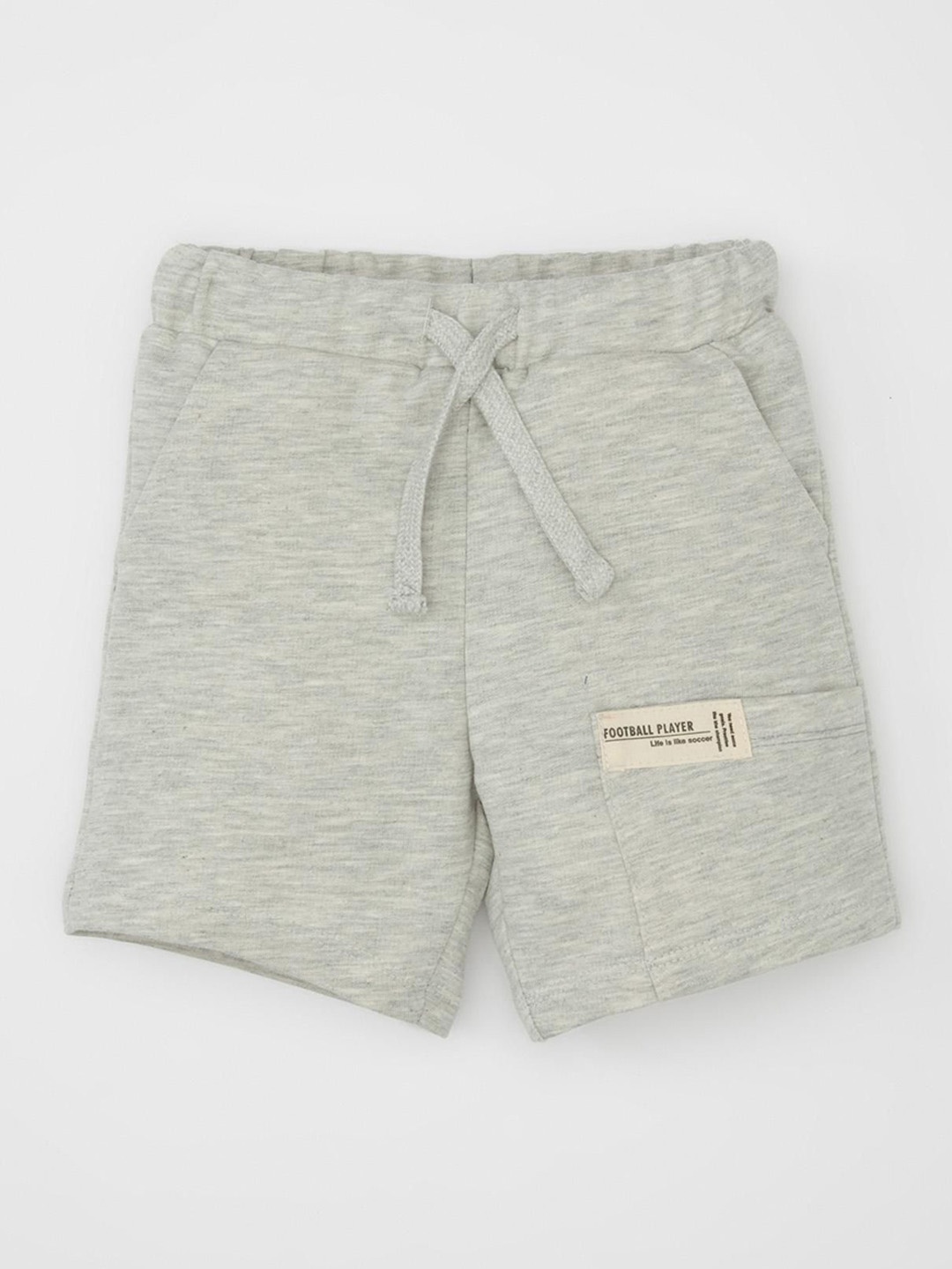 

DeFacto Boys Mid-Rise Shorts, Grey