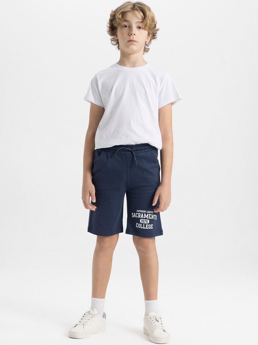 

DeFacto Boys Denim Shorts, Blue