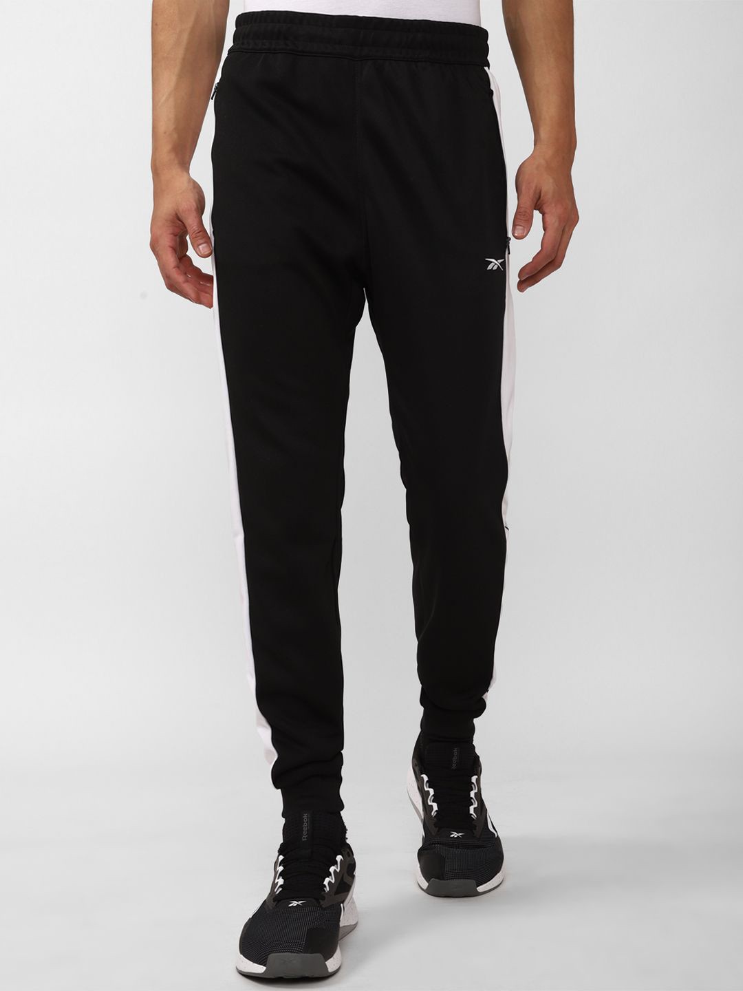 

Reebok Men Mid-Rise Track Pant, Black