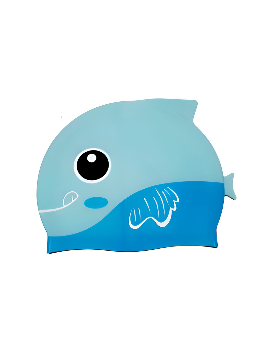 

lil PLANET Kids Printed Swimming Cap, Blue