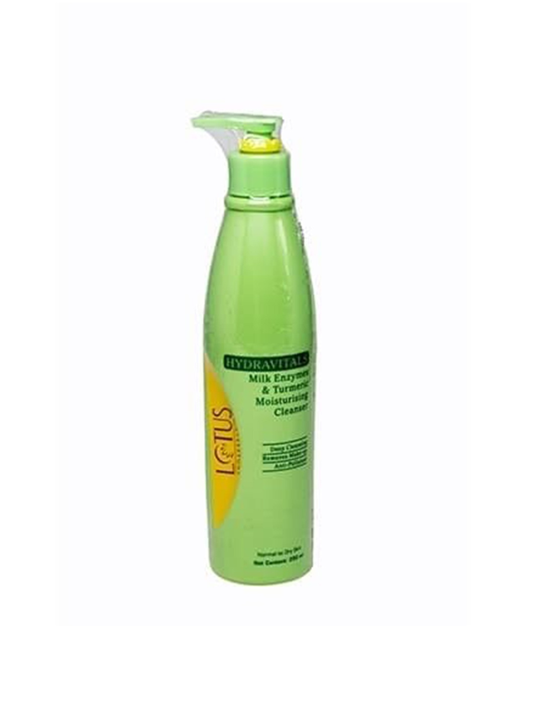 

Lotus Professional Hydravitals Milk Enzymes & Turmeric Moisturising Cleanser - 250 ml, Green