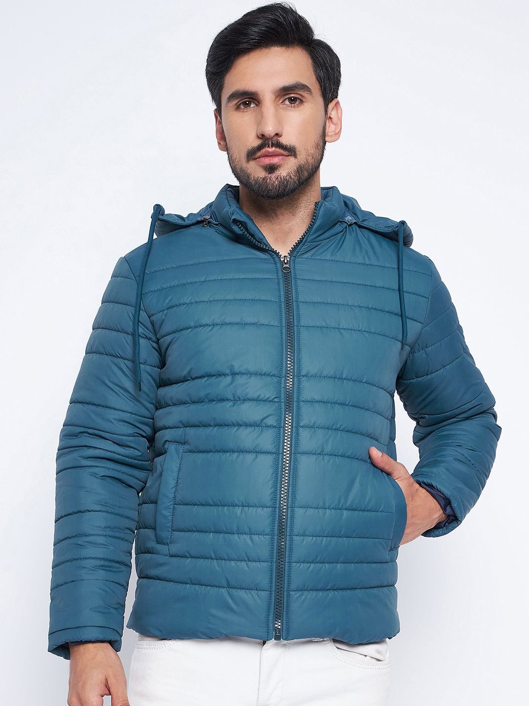 

VERO AMORE Men Lightweight Quilted Jacket, Navy blue