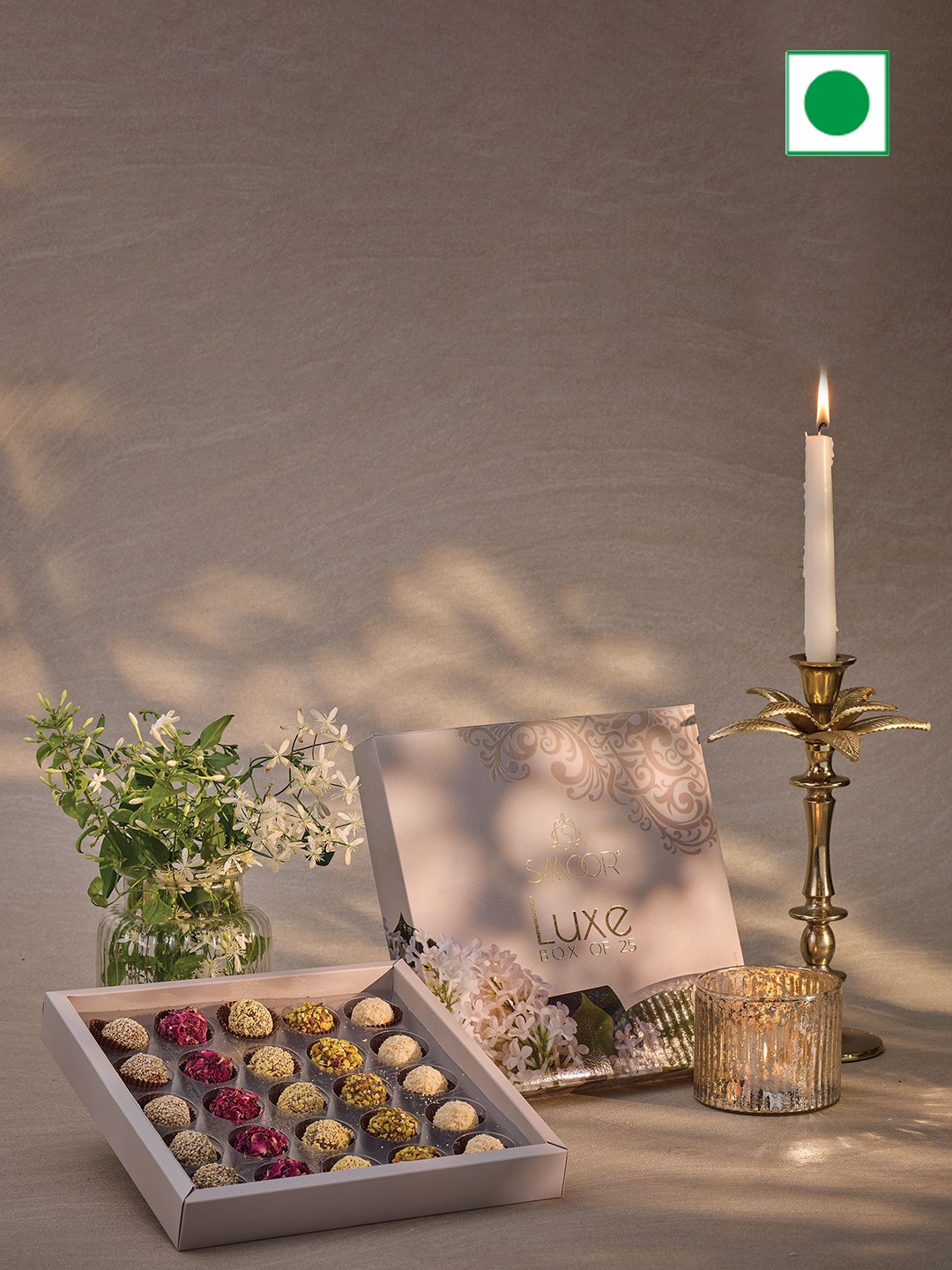 

SMOOR Mithai Truffles Box, Beige