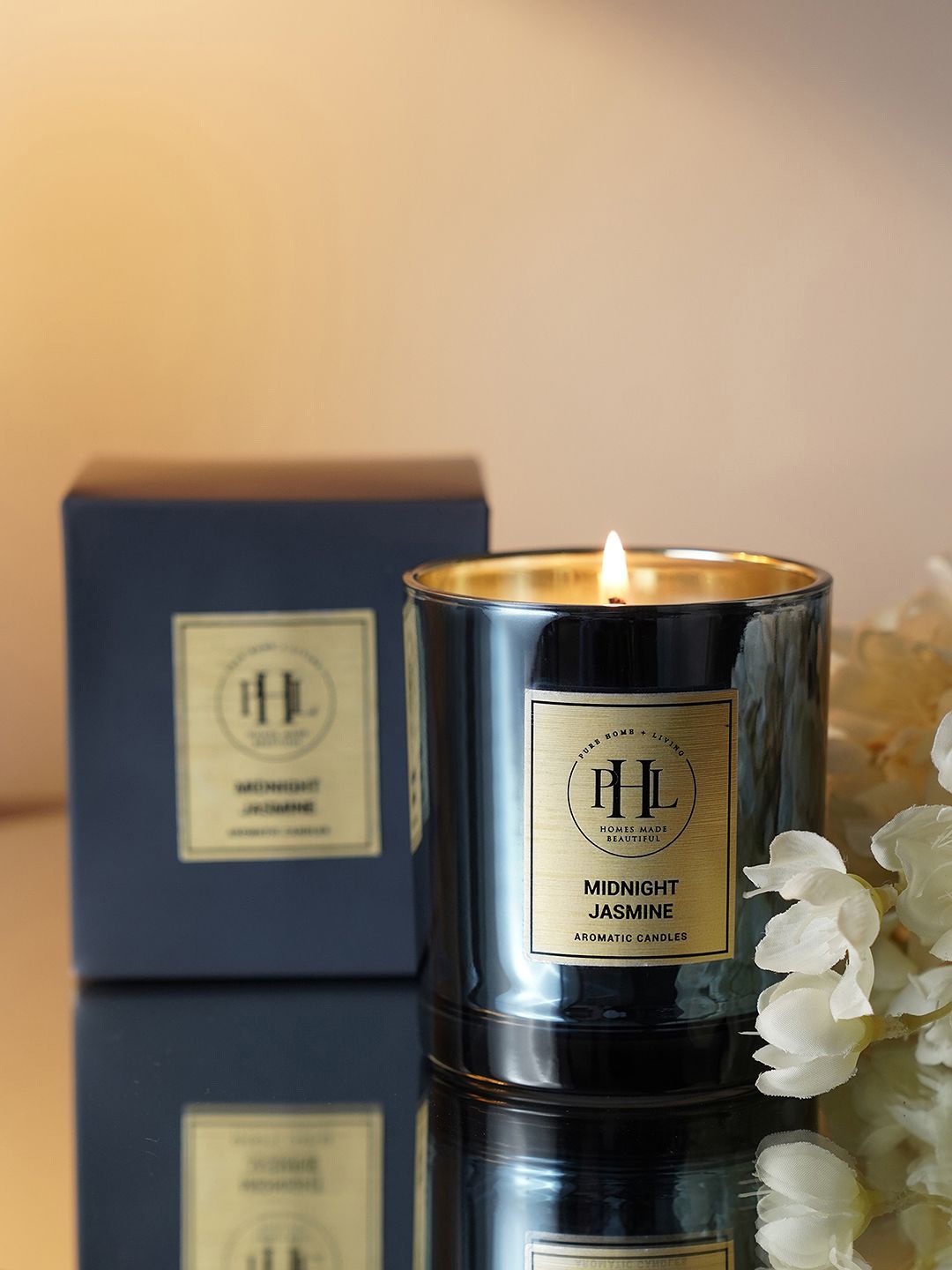 

Pure Home and Living Blue Jasmine Scented Jar Candle