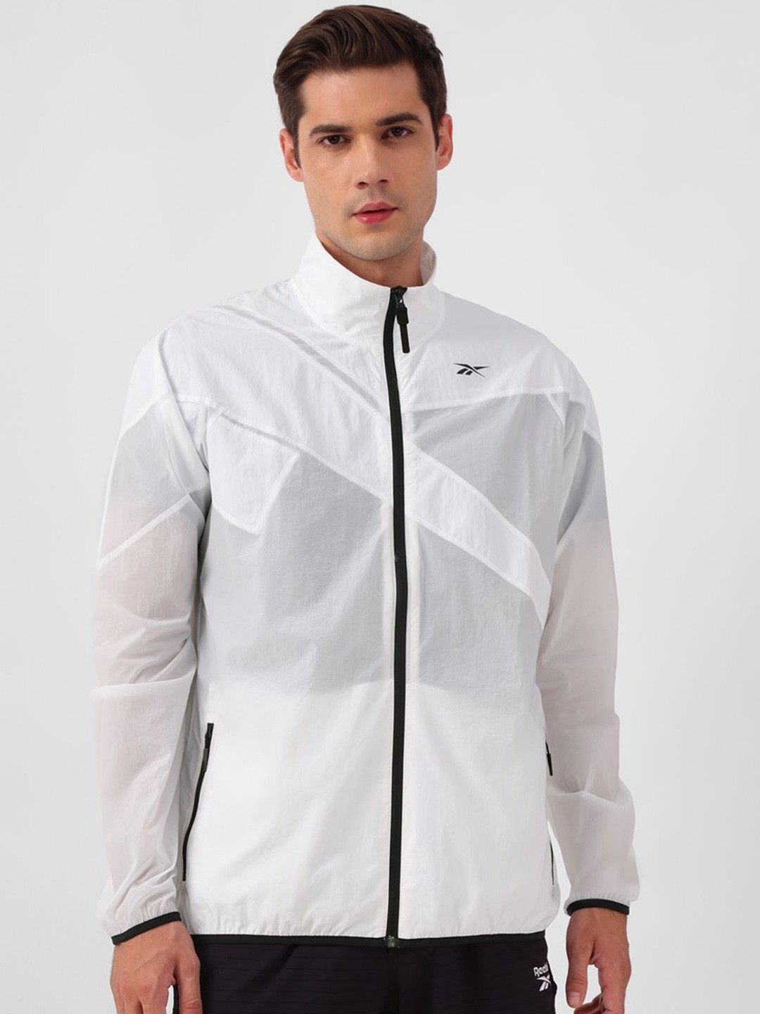 

Reebok Unisex TS Track Jacket, White