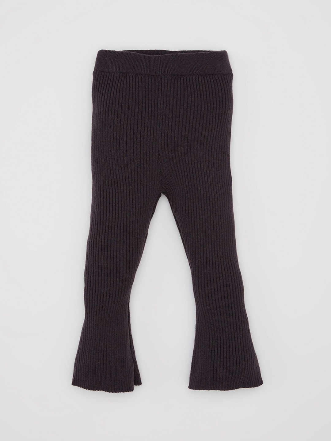 

DeFacto Girls Mid Rise Trousers, Black