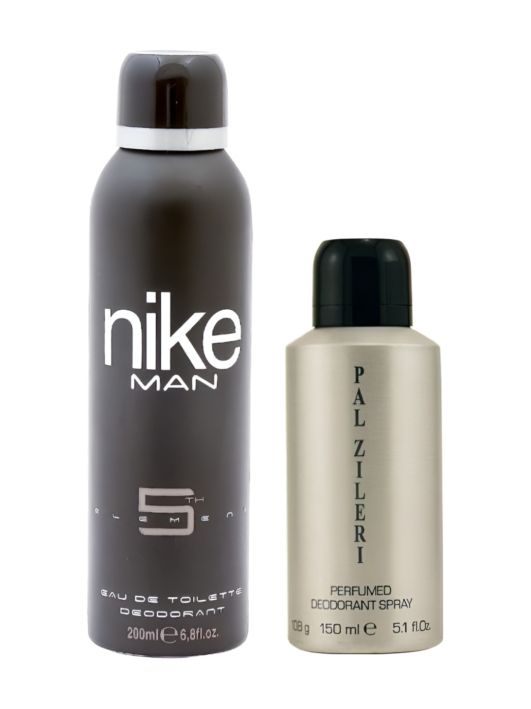 

Nike Set Of 2 5th Element 200ml & Pal Zileri 150ml Man Deodorant, Transparent