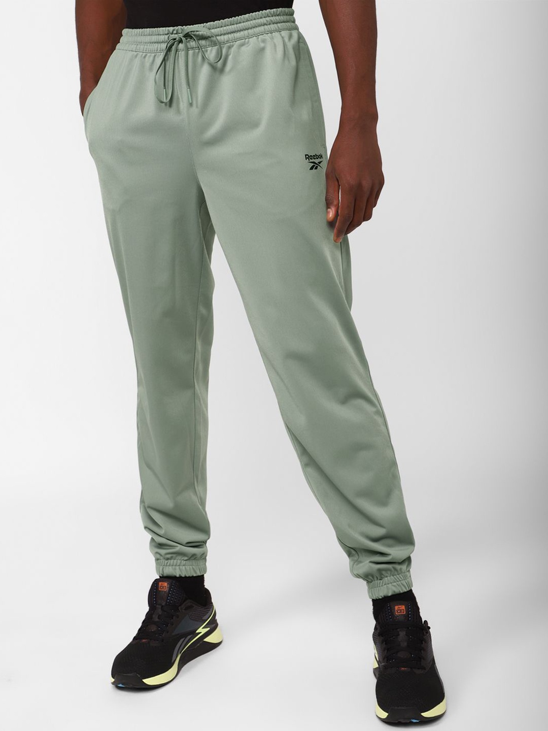 

Reebok Men Mid-Rise Joggers, Green