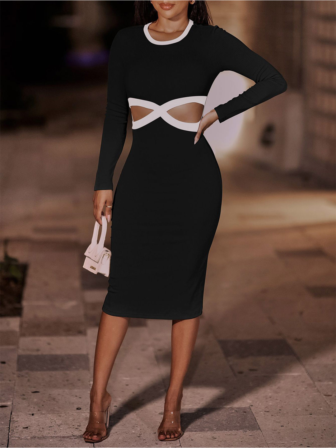

StyleCast Bodycon Dress, Black