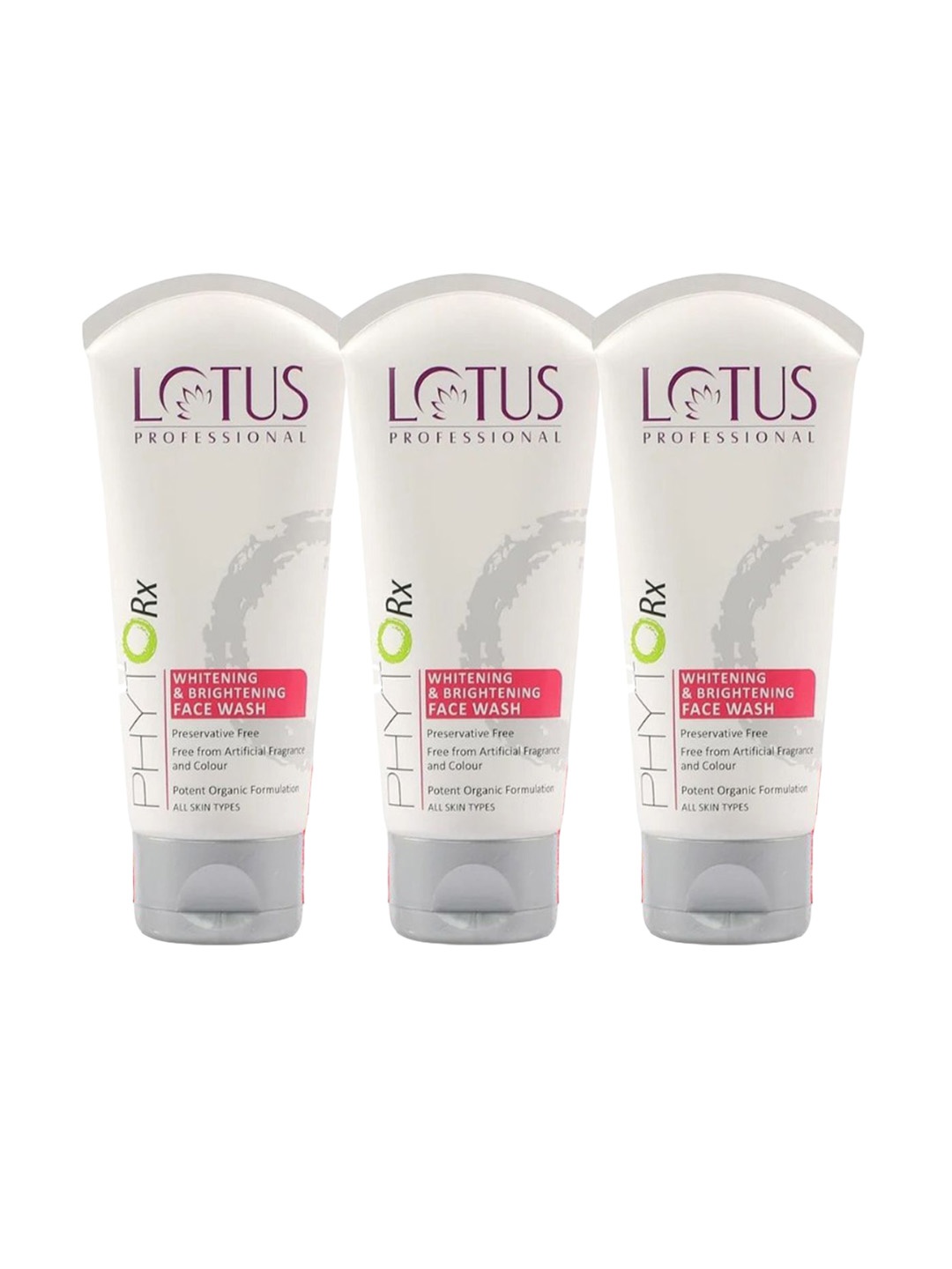 

Lotus Professional Set Of 3 Phytrox Whitening & Brightening Face Wash - 80 gm, White