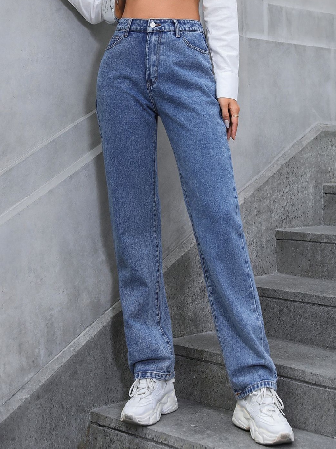 

KPOP Women Original Trousers, Blue