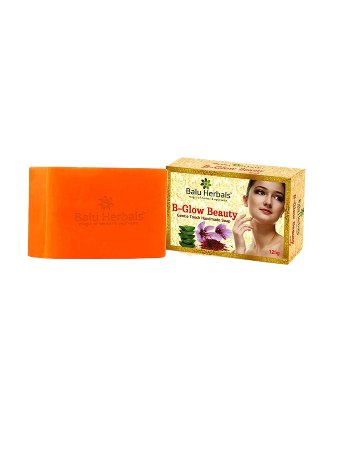 

BALU HERBALS B-Glow Beauty Soap- 125g, Orange